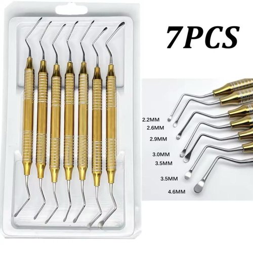 Jagged Curettes - Set of 7